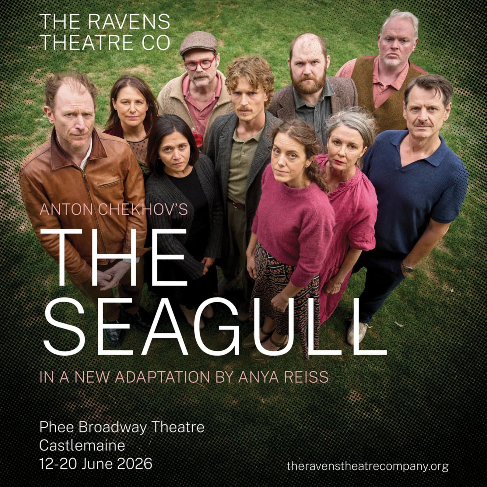 Anton Chekhov's The Seagull, in a new adaptation by Anya Reiss — Phee Broadway Theatre, Castlemaine, 12-20 June 2026