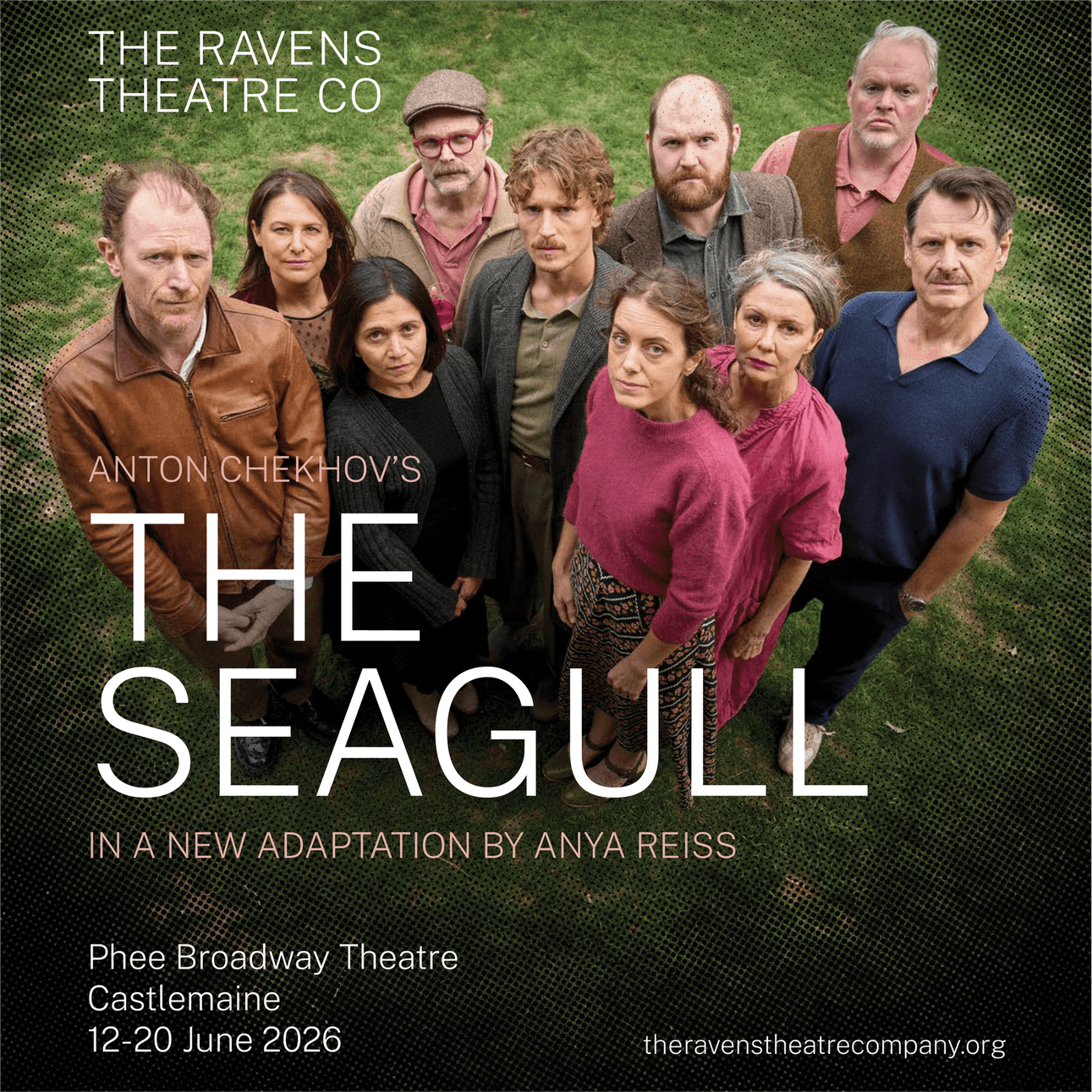 Anton Chekhov's The Seagull, in a new adaptation by Anya Reiss — Phee Broadway Theatre, Castlemaine, 12-20 June 2026