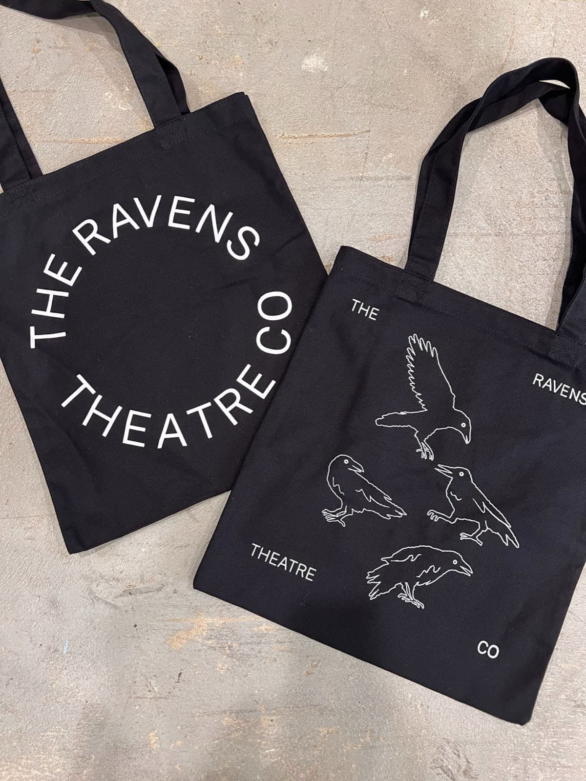 Ravens Theatre Company tote bag