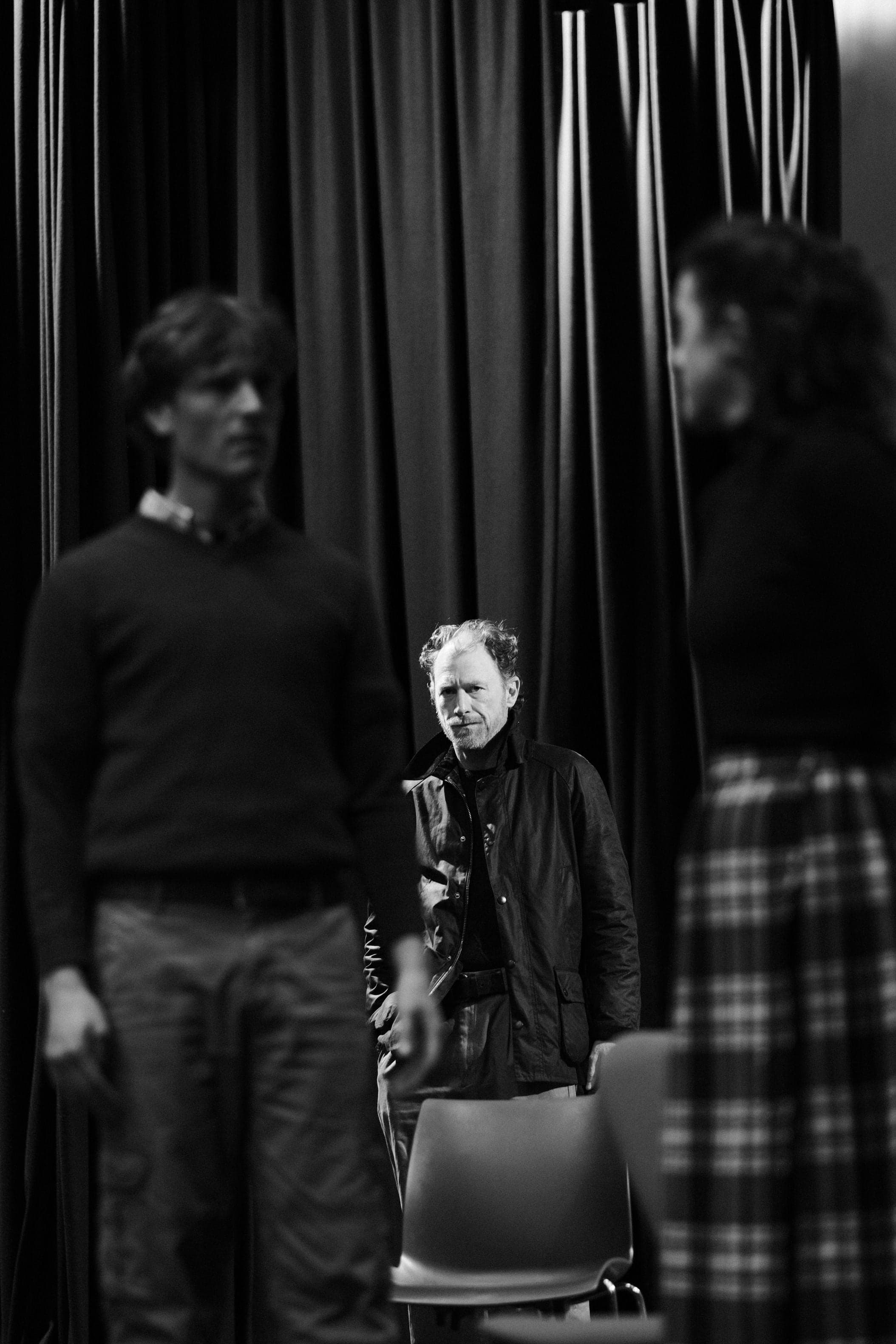 The Ravens Theatre Company in rehearsal for The Seagull